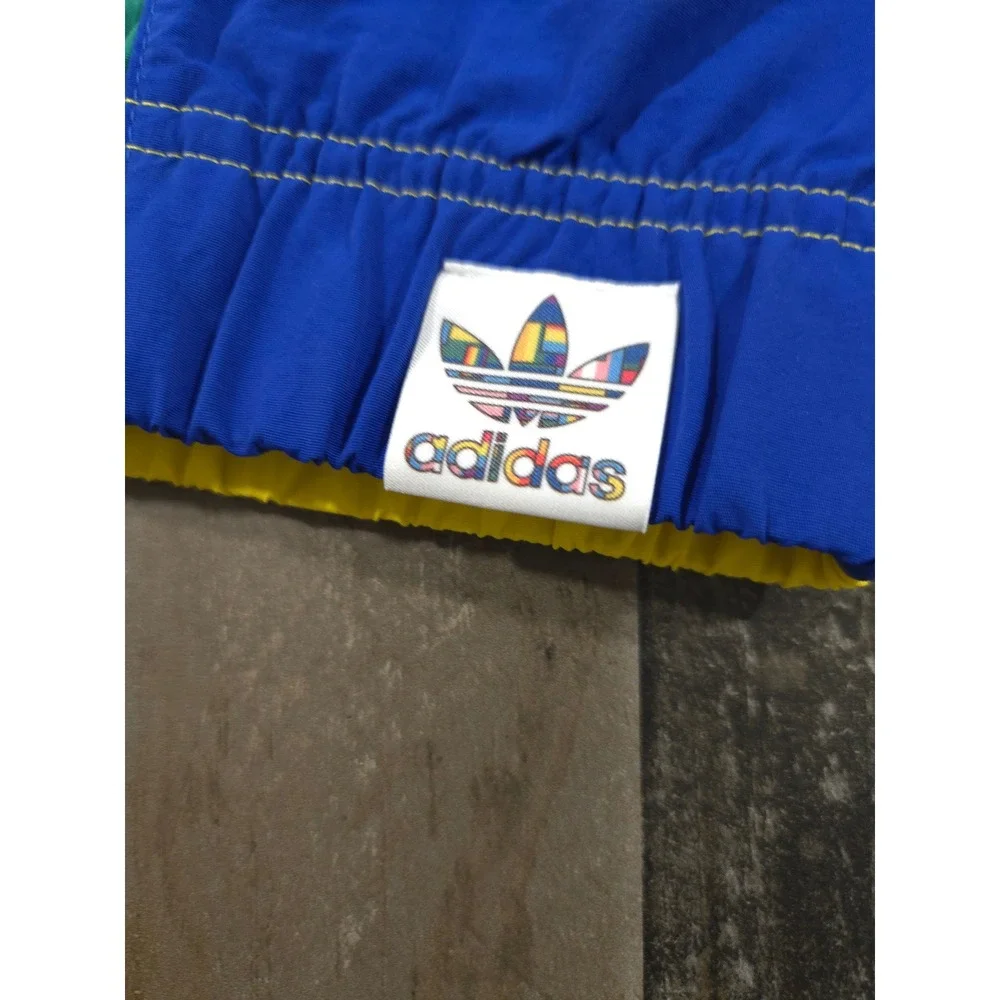 NWT Adidas Originals 2020 Pride Off Center Track Jacket Mens Large Rainbow 🌈
